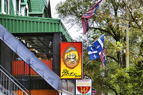 Dual Allegiance – Saint-Denis Street, Montréal, Québec