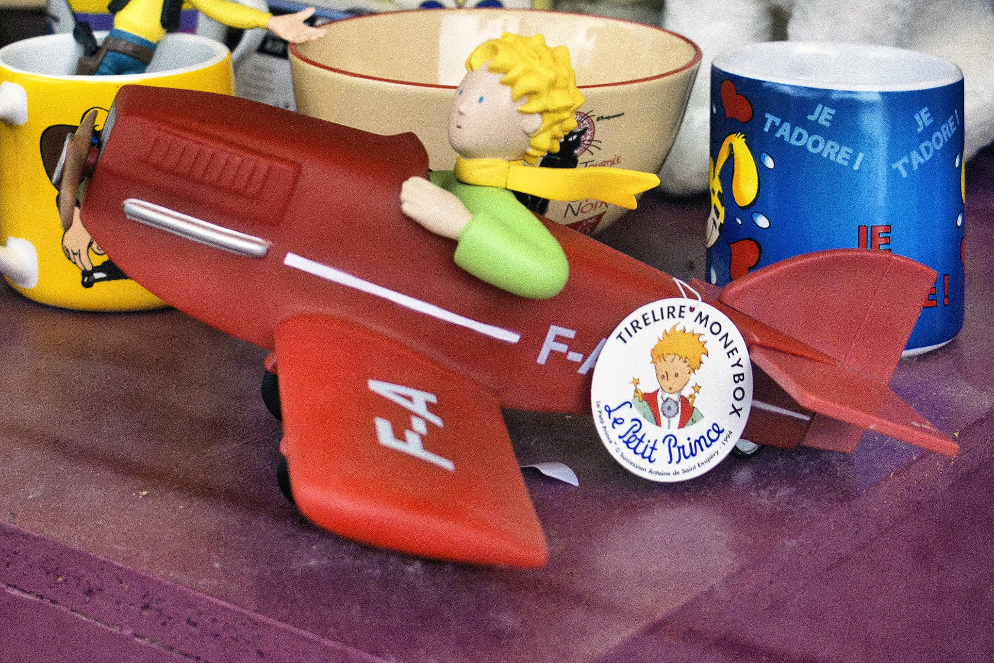 Le Petit Prince – Shop Window, Saint-Denis Street, Montréal, Québec