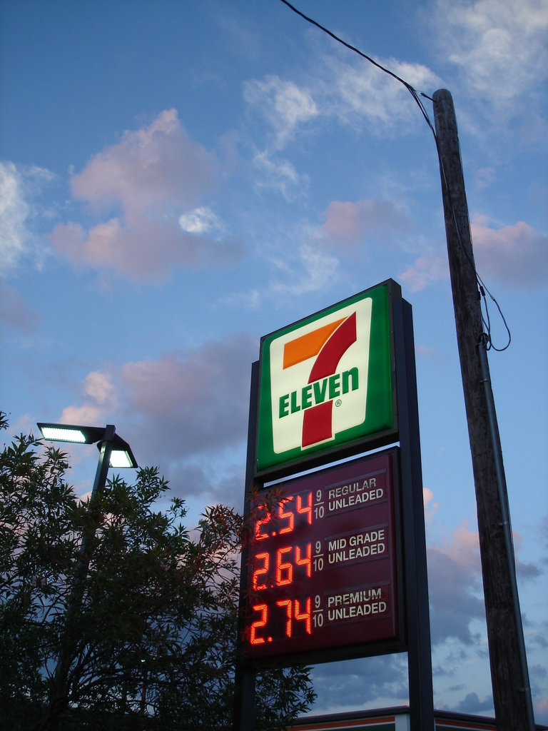 7 eleven /  Hillsboro, Texas. USA - 28 juin 2010