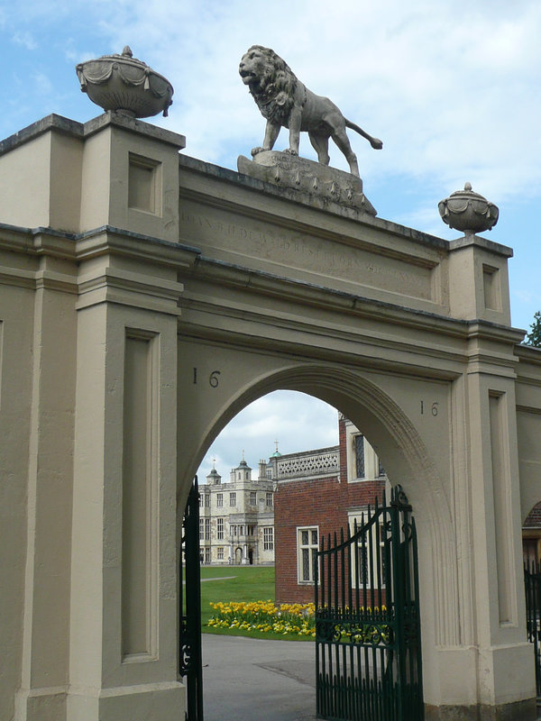 audley end lion gate 1786