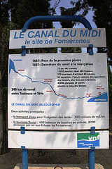 Canal du Midi - Le plan