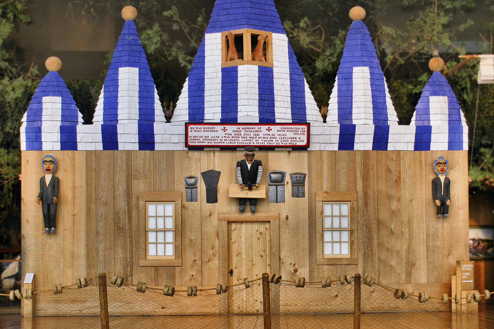Chief Clelamen's Memorial House – Canadian Museum of Civilization, Hull, Québec