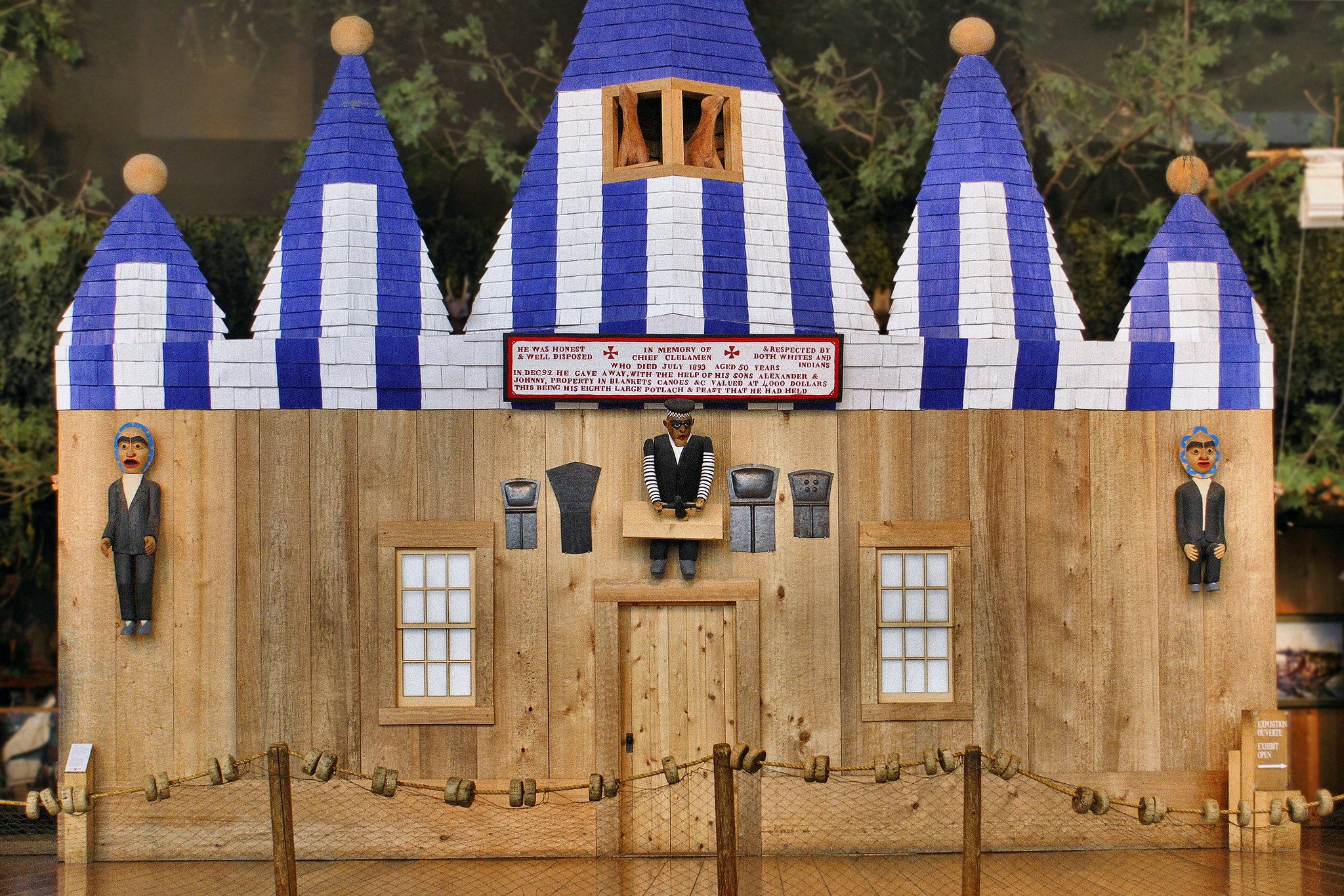 Chief Clelamen's Memorial House – Canadian Museum of Civilization, Hull, Québec