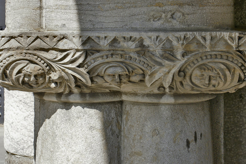 Stone Faces – Windsor Station, Montréal, Québec