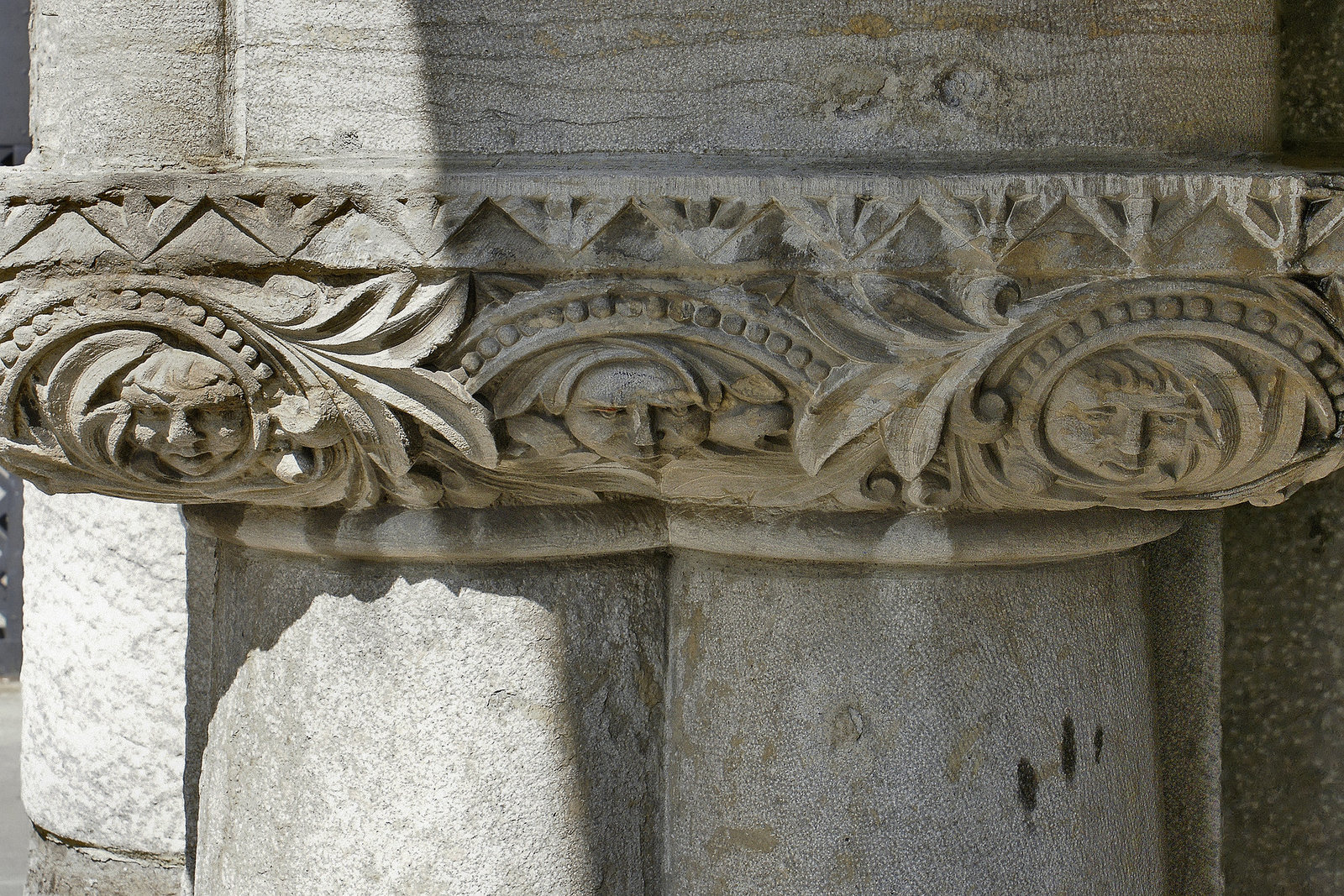 Stone Faces – Windsor Station, Montréal, Québec