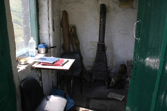 Bothy interior