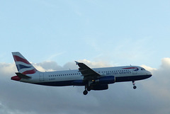 G-EUUV approaching Heathrow - 19 October 2014