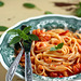 Kreveti-tšillikastmes pasta / Linguine with shrimp and chili