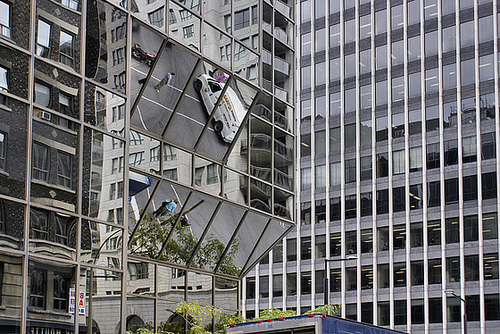 Vertigo – Stanley and de Maisonneuve Streets, Montréal, Québec