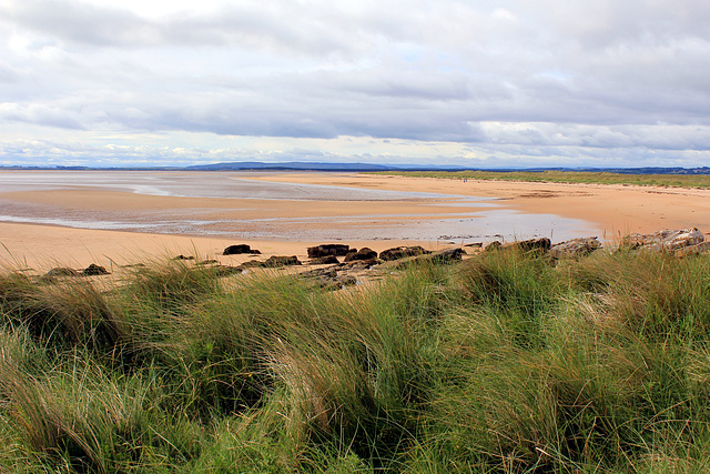 Strand an der Ostküste  Schottlands