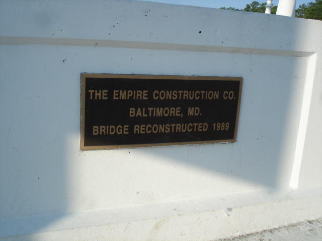 Le pont de Pocomoke's river bridge / Pocomoke, Maryland. USA - 18 juillet 2010