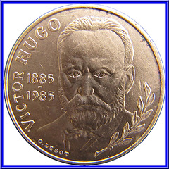 10 Francs Victor Hugo 1985 Avers