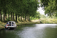 Canal du Midi en amont de Capestang