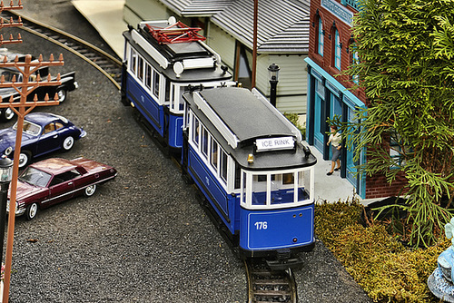 Ice Rink Streetcar – Brookside Gardens