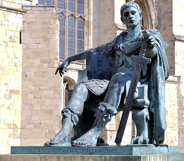 Constantine The Great, Roman emperor AD 306-337.