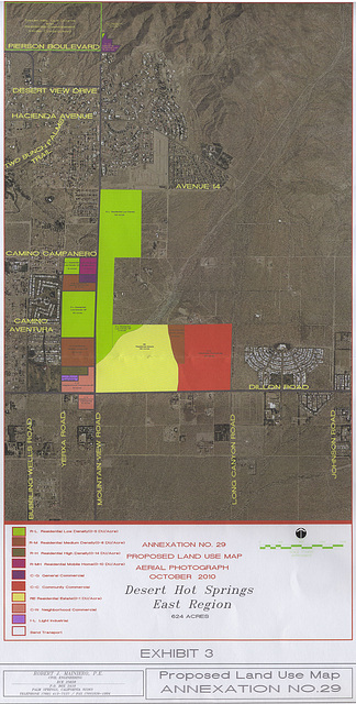 Annexation Number 29 Proposed Land Use Map