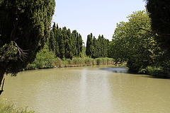 Canal du Midi près de Pezens.