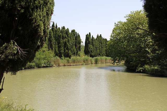 Canal du Midi près de Pezens.