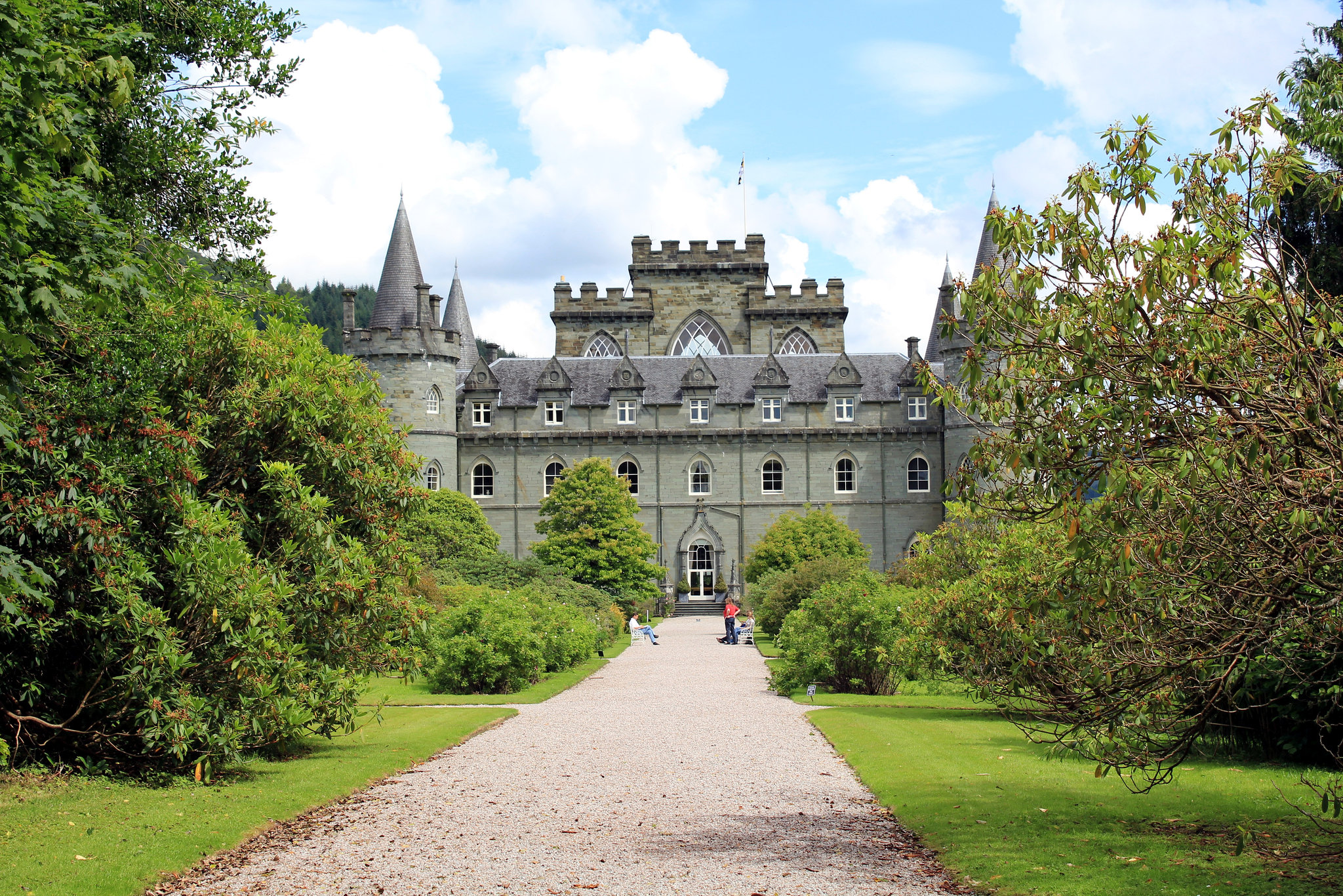 Inveraray castle, Schottland