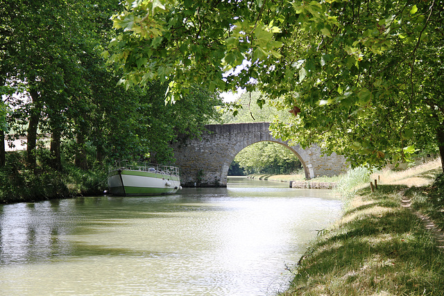 Pont route de Pezens - Canal du Midi