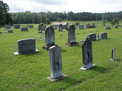 Mt Zion cemetery. Minden, Louisiane - USA - 7 juillet 2010