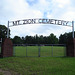 Mt Zion cemetery. Minden, Louisiane - USA - 7 juillet 2010