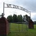 Mt Zion cemetery. Minden, Louisiane - USA - 7 juillet 2010