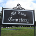 Mt Zion cemetery. Minden, Louisiane - USA - 7 juillet 2010