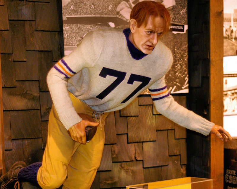 Red Grange, the "Galloping Ghost" – Pro Football Hall of Fame, Canton, Ohio