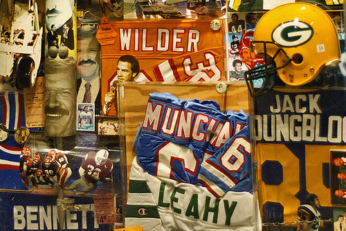 Collage Football – Pro Football Hall of Fame, Canton, Ohio