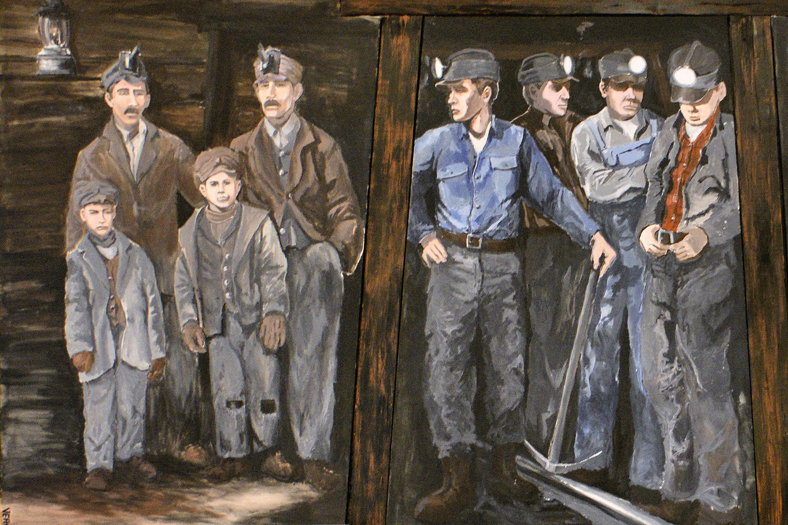 Coal Miners' Tribute – Welcome Centre, I-79 Northbound, Greene County, Pennsylvania