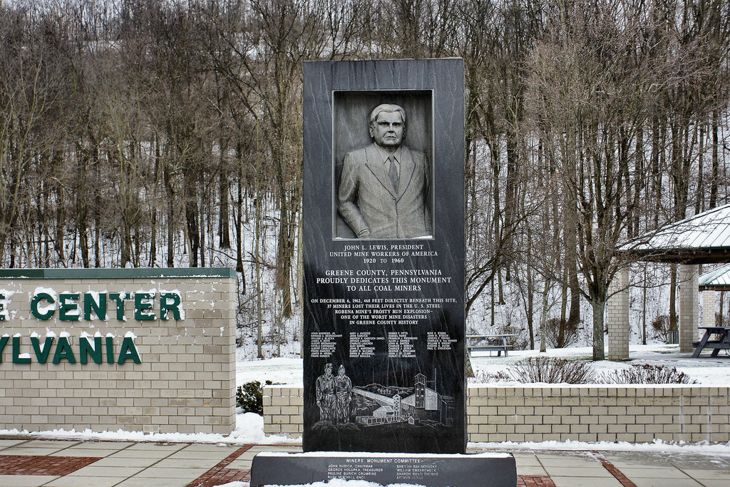 Welcome to Coal Country – Welcome Centre, I-79 Northbound, Greene County, Pennsylvania