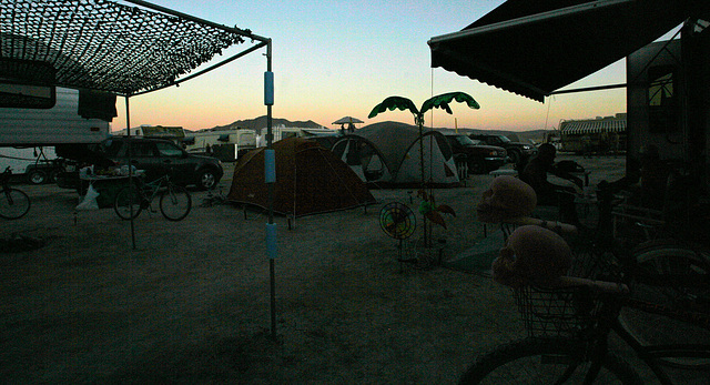 Dusk In Camp (7536)