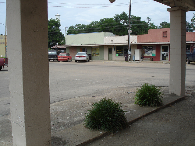 Mc Gregor's barber shop / Vardaman, Mississippi. USA - 9 juillet 2010