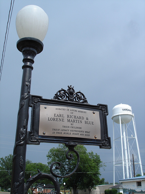 Vardaman, Mississippi. USA - 9 juillet 2010 - Photo originale.