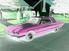Thunderbird 1966 /  Dans ma ville - Hometown. 14-07-2009 - Négatif RVB