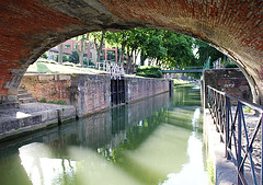 Toulouse - Les ponts jumeaux - Canal du Midi