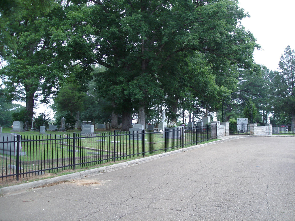 Capt.A.J. Memorial Hamilton cemetery / Alabama. USA - 10 juillet 2010.