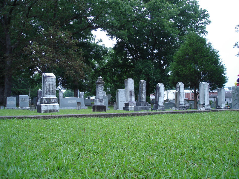 Capt.A.J. Memorial Hamilton cemetery / Alabama. USA - 10 juillet 2010.