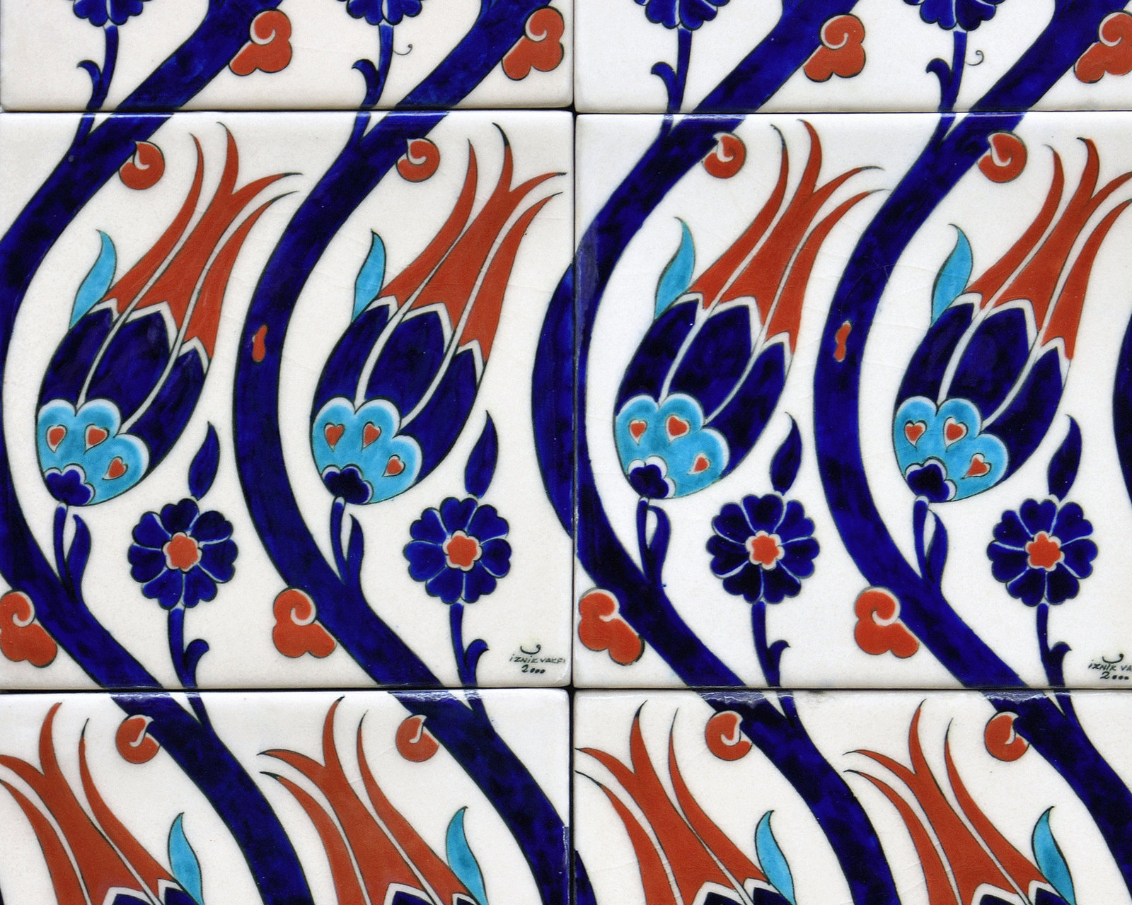 Iznik Tiles – Montréal Botanical Garden