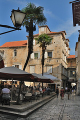 A walk in the historic city centre of Trogir