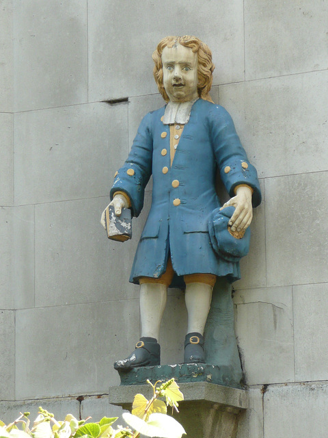 st.andrew holborn, london, bluecoat boy