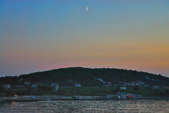 Along the coast of Korčula island