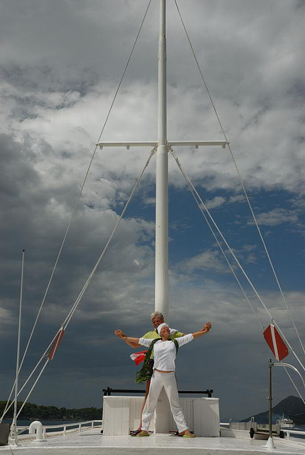 Titanic? No, its on board of the Naval!