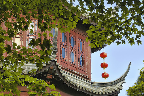 The Tower of Condensing Clouds – Chinese Garden, Montréal Botanical Garden
