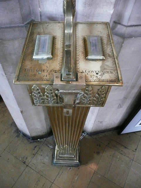 all hallows barking, london, alms box