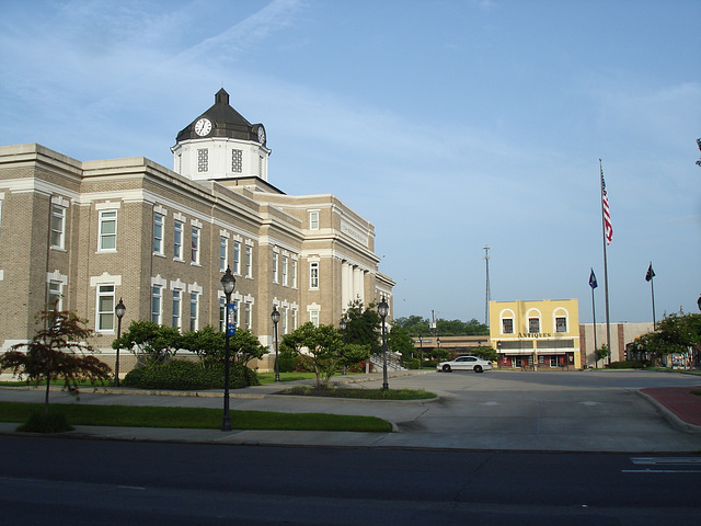 Morehovse- Parish 1914 / Bastrop, Louisiana. USA - 8 juillet 2010. Photo originale.