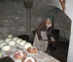 Stirling Castle the old kitchen