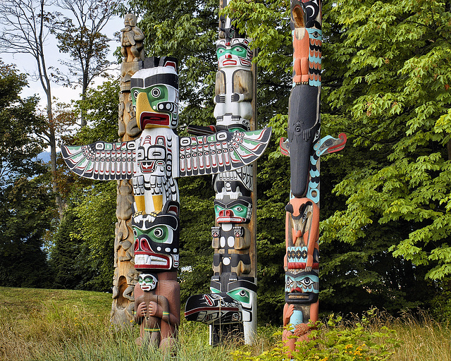 Totem Poles – Stanley Park, Vancouver, B.C.