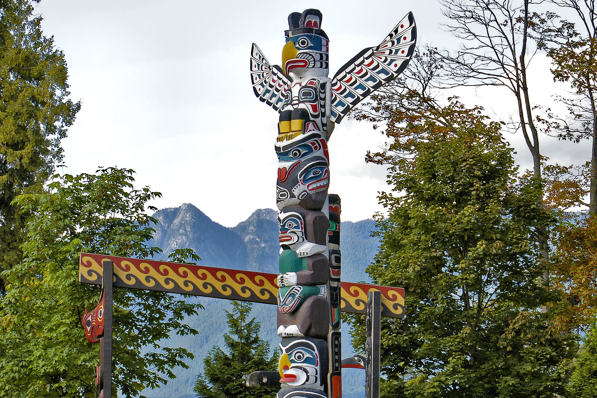 Kaka'solas Totem Pole – Stanley Park, Vancouver, B.C.
